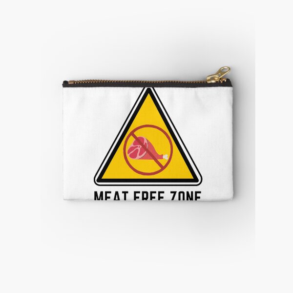 Item preview, WARNING MEAT FREE ZONE designed and sold by Surfing Designs.Life.