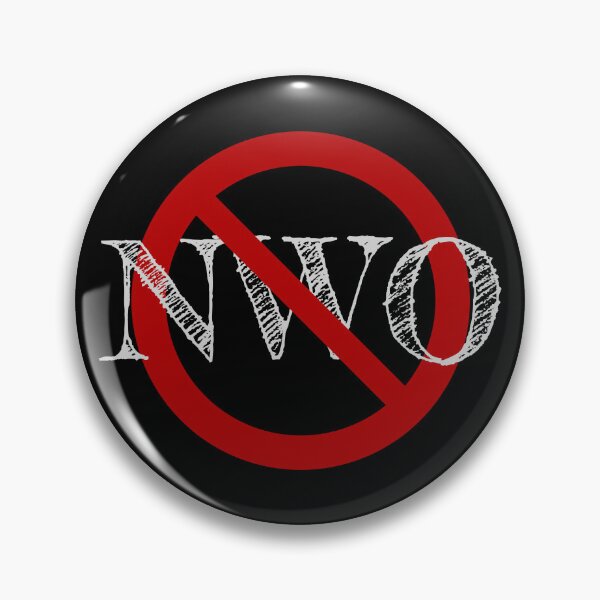 Item preview, Stop NWO (White Writting) designed and sold by D-Luk.