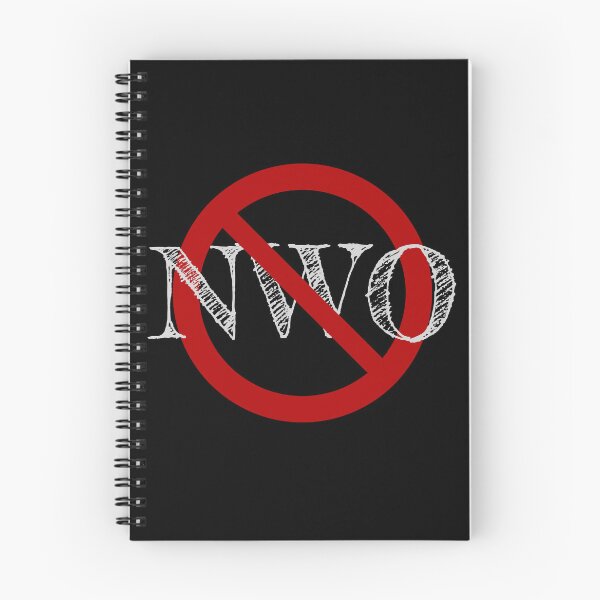 Item preview, Stop NWO (White Writting) designed and sold by D-Luk.