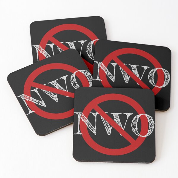 Item preview, Stop NWO (White Writting) designed and sold by D-Luk.