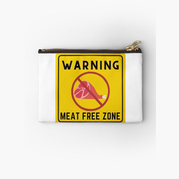 Item preview, WARNING MEAT FREE ZONE designed and sold by Surfing Designs.Life.