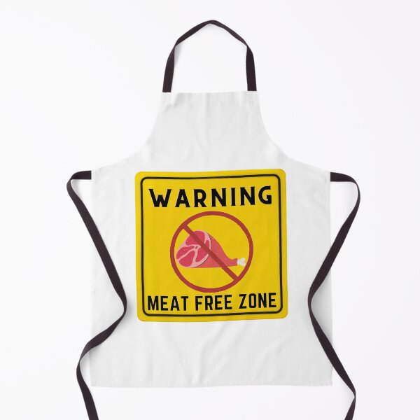 Item preview, WARNING MEAT FREE ZONE designed and sold by Surfing Designs.Life.