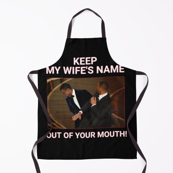 Item preview, Keep My Wife's Name Out Of Your Mouth Oscars 2022 designed and sold by ArtAndDesignA.