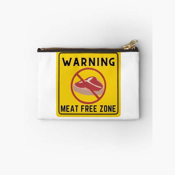 Item preview, WARNING MEAT FREE ZONE designed and sold by Surfing Designs.Life.