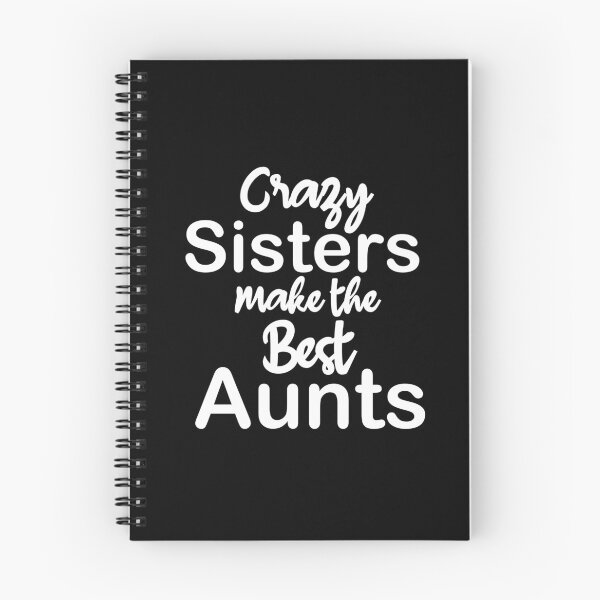 Item preview, crazy sisters make the best aunts, Gift for Sister aunt, crazy sisters, Promoted to Auntie, Pregnancy Announcement designed and sold by adjamine.