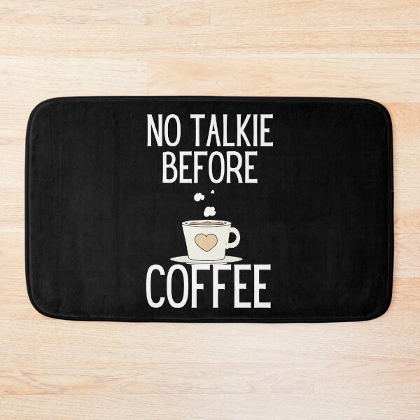 Item preview, No Talkie Before Coffee designed and sold by Retrovas.