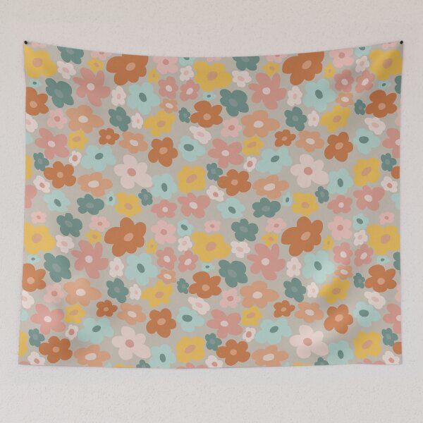 Item preview, Colourful floral  design (colour palette, color palete) designed and sold by Sanaura.