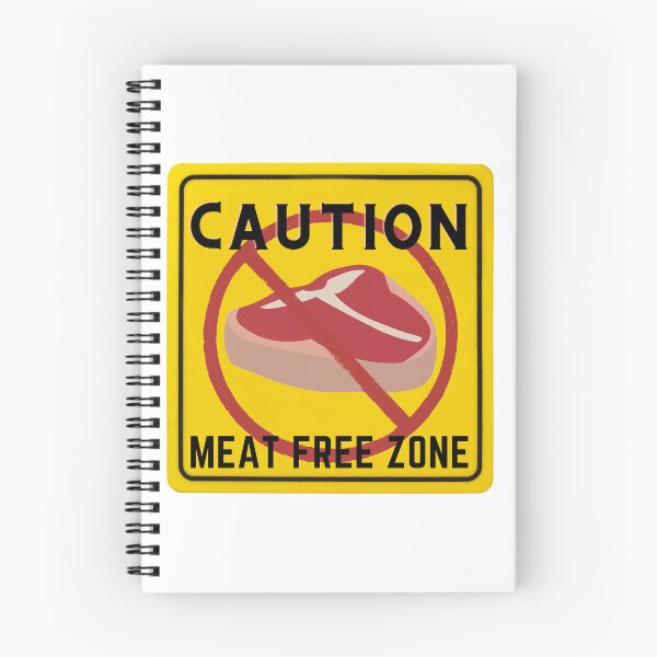 Item preview, CAUTION MEAT FREE ZONE designed and sold by Surfing Designs.Life.
