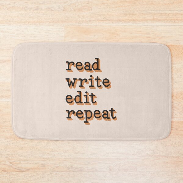 Item preview, read write edit repeat designed and sold by madeadventurous.