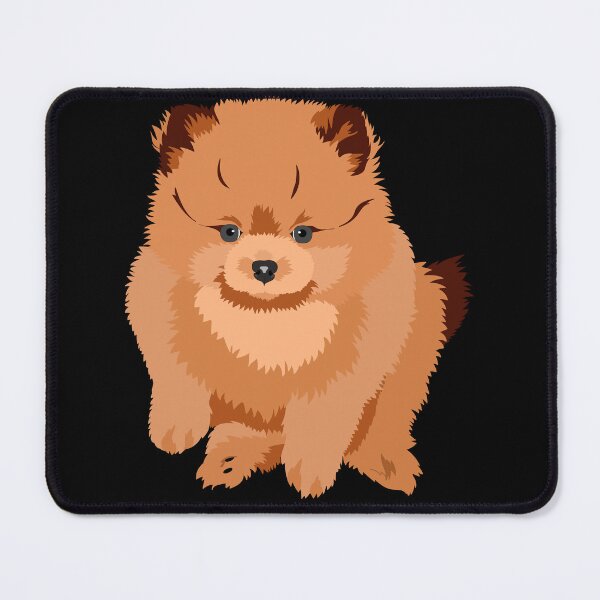 Item preview, Kawaii Pomeranian Puppy Sitting and Chilling - Cute Pom designed and sold by StassyDraws.