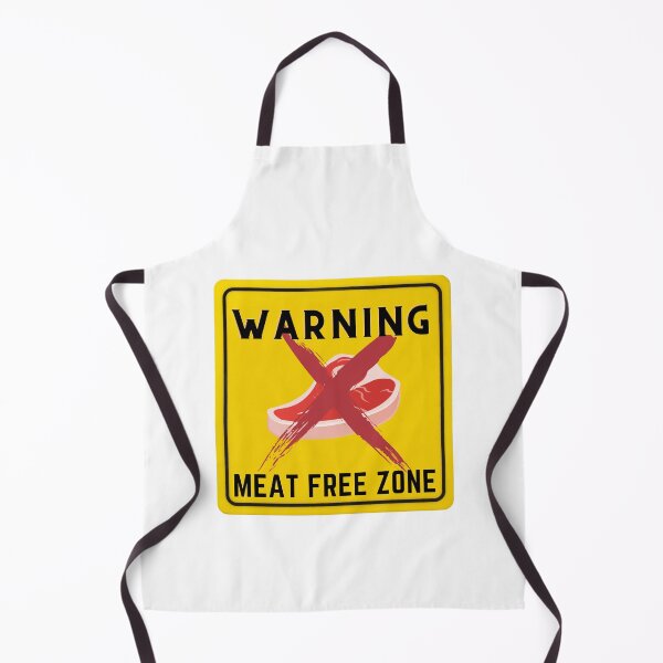 Item preview, WARNING MEAT FREE ZONE designed and sold by Surfing Designs.Life.