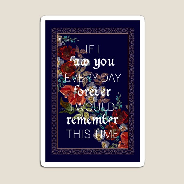 Aperçu de l'œuvre Chaque jour, pour toujours (carte de voeux) - Hannibal Quote Poster créée et vendue par GreatRedWyrm.