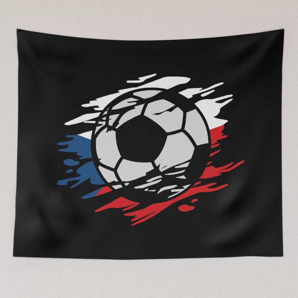Item preview, Czech Republic Football Czech Flag designed and sold by Dubbra.
