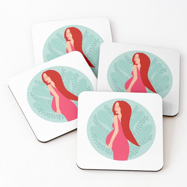 Item preview, Pregnant mom Illustration  designed and sold by X-Trends.