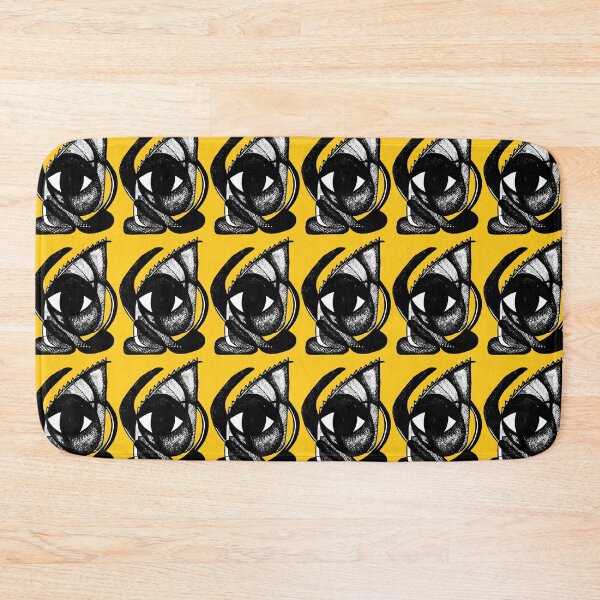 Item preview, "I see you" - African Symbolic Surrealist Art - Yellow designed and sold by Tony Cisse.
