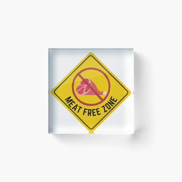 Item preview, MEAT FREE ZONE designed and sold by Surfing Designs.Life.