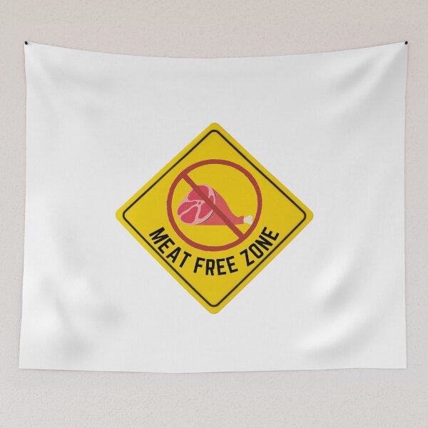 Item preview, MEAT FREE ZONE designed and sold by Surfing Designs.Life.
