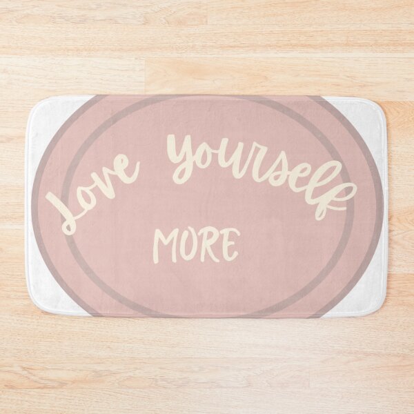 Item preview, Love yourself more, inspirational life quote  designed and sold by Sanaura.