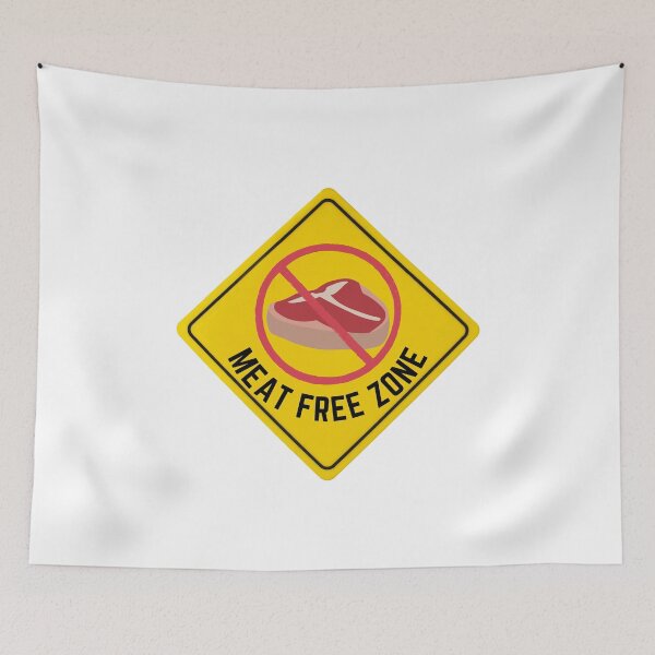 Item preview, MEAT FREE ZONE designed and sold by Surfing Designs.Life.