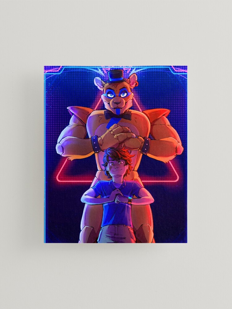 FNAF - Glamrock Bonnie (Security Breach) Art Board Print for Sale by  omtuongtu