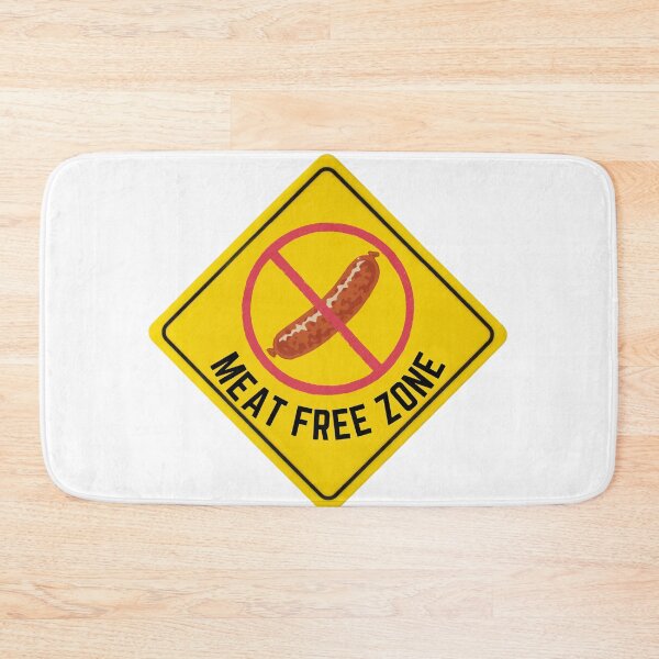 Item preview,  MEAT FREE ZONE designed and sold by Surfing Designs.Life.