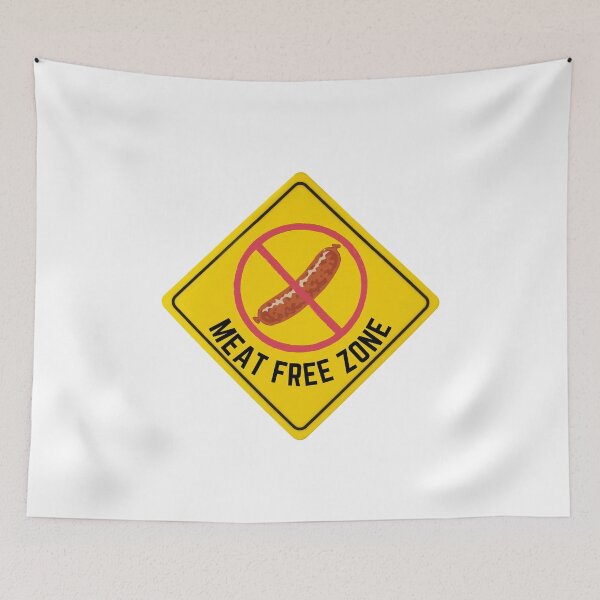 Item preview,  MEAT FREE ZONE designed and sold by Surfing Designs.Life.