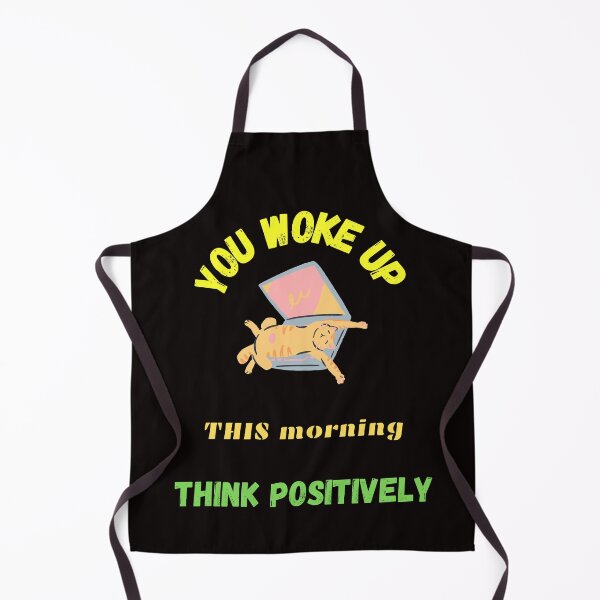 Item preview, You woke up this morning,think positively designed and sold by sebastiano01.