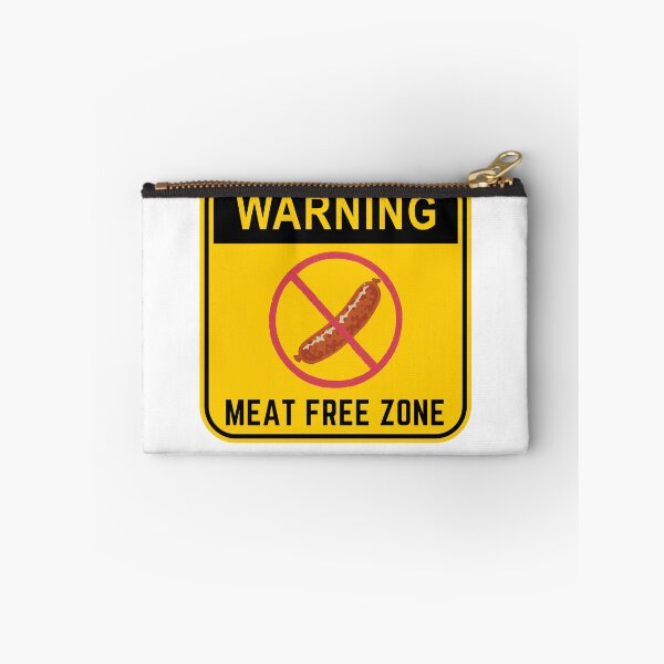 Item preview,  WARNING MEAT FREE ZONE designed and sold by Surfing Designs.Life.