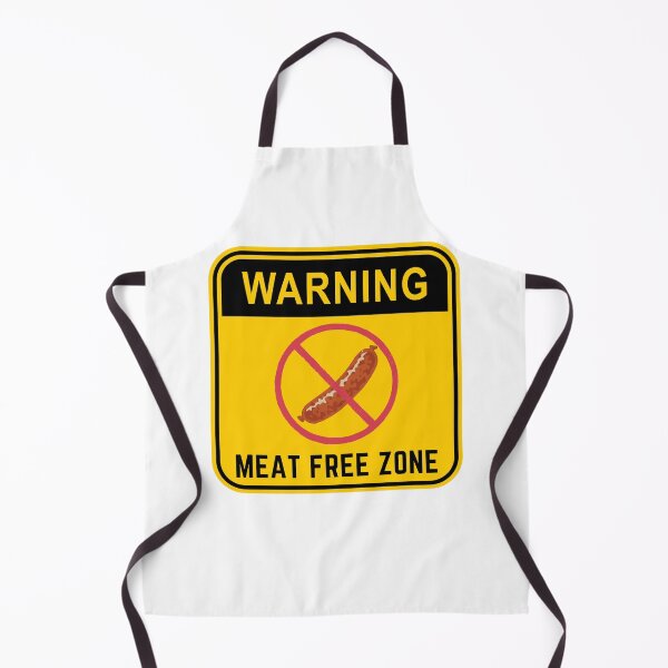 Item preview, WARNING MEAT FREE ZONE designed and sold by Surfing Designs.Life.
