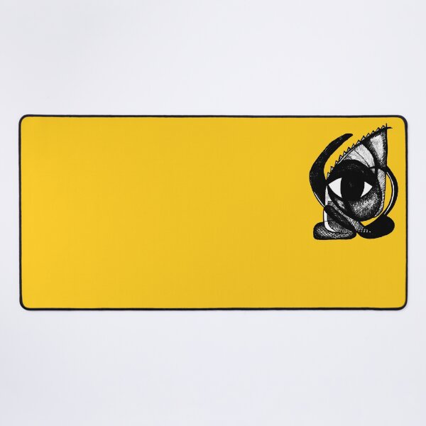 Item preview, "I see you" - African Symbolic Surrealist Art - Yellow designed and sold by Tony Cisse.