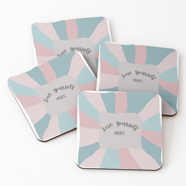 Item preview, Love yourself more, inspirational life quote  designed and sold by Sanaura.