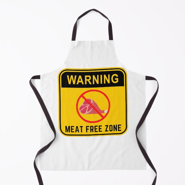 Item preview, WARNING MEAT FREE ZONE designed and sold by Surfing Designs.Life.