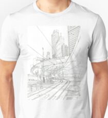 Hong Kong. Megapolis city Unisex T-Shirt