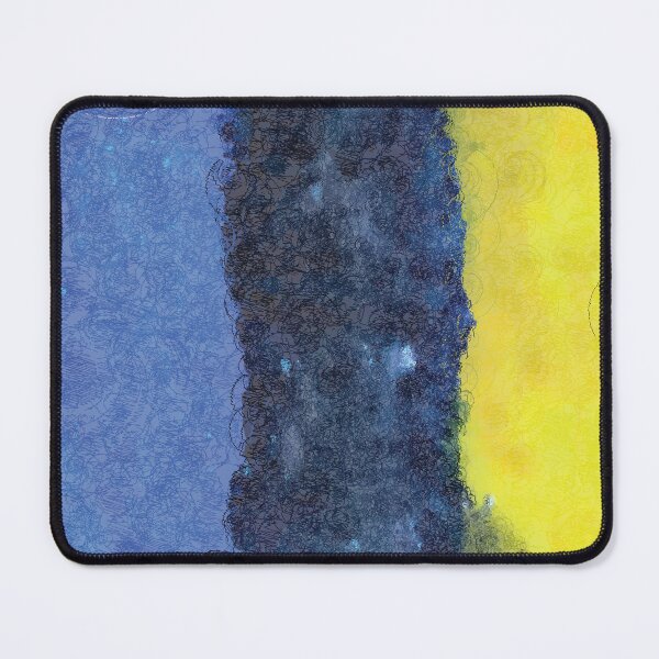 Item preview, Yellow on Navy on Blue designed and sold by PSCSCo.