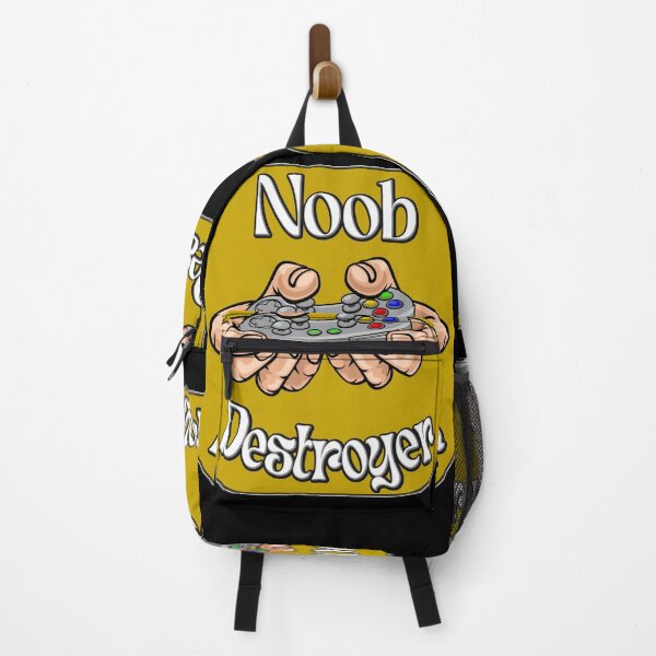 Item preview, Noob destroyer with console controller. Funny gaming quote. designed and sold by AEROSPACE-IND.