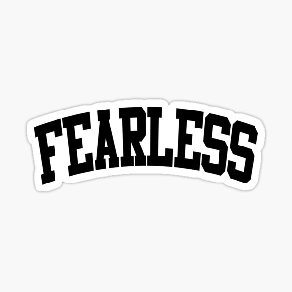 Item preview, fearless designed and sold by WeGotThat.