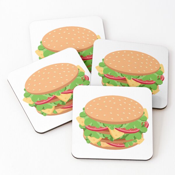 Item preview, Tasty Hamburger - Big Burger  designed and sold by StassyDraws.