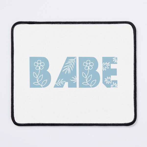 Item preview, Babe flowers blue designed and sold by h DESIGNS.
