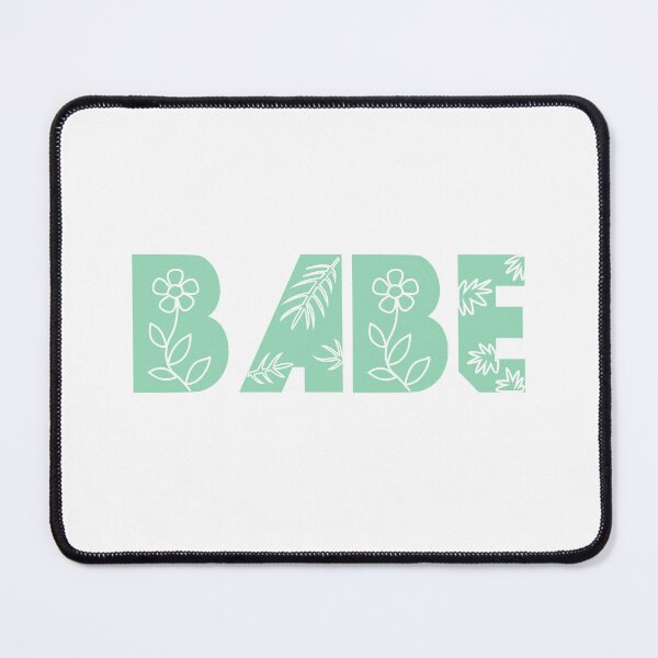 Item preview, Babe flowers green designed and sold by h DESIGNS.