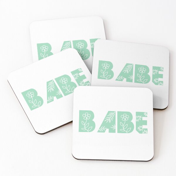 Item preview, Babe flowers green designed and sold by h DESIGNS.
