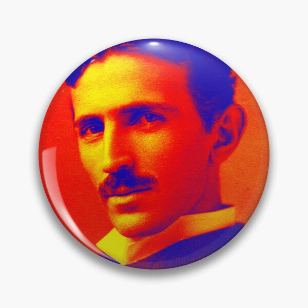 Item preview, Nikola Tesla Poster designed and sold by angelisart.