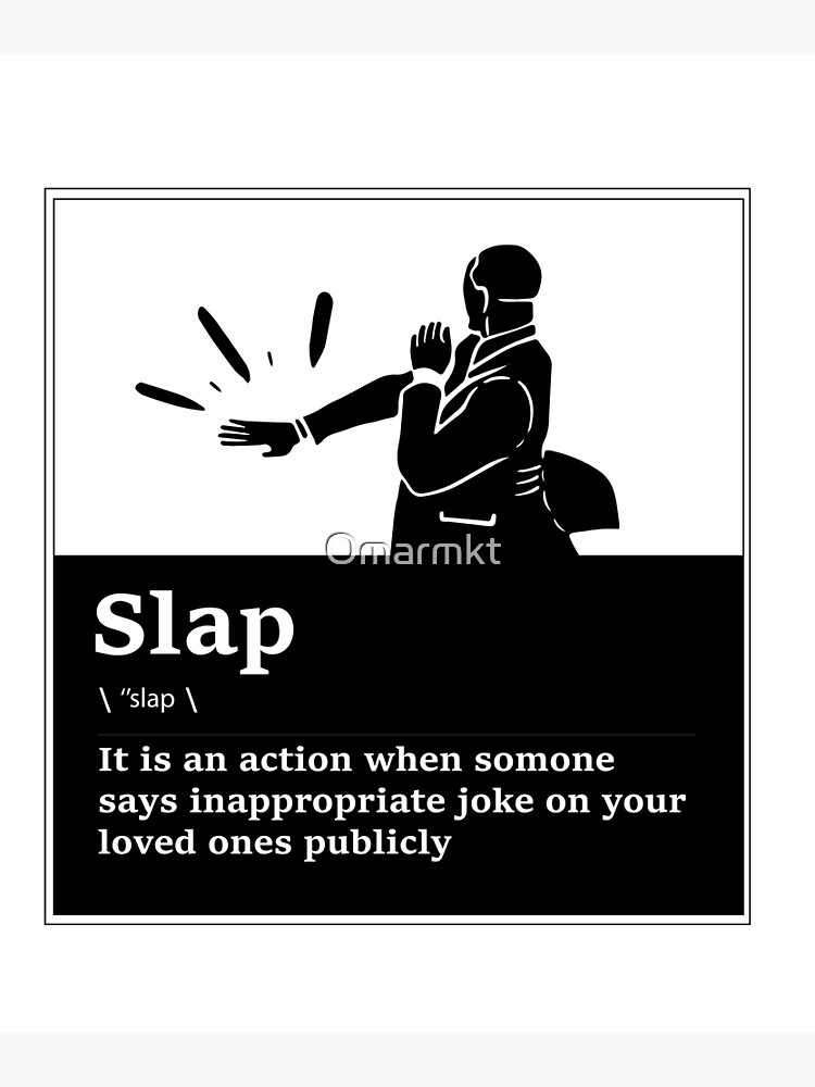 slap-definition-2022-poster-for-sale-by-omarmkt-redbubble