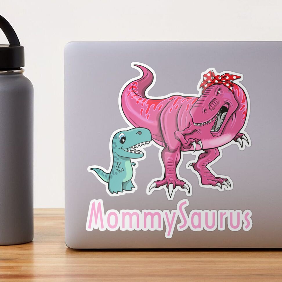 Mamasaurus T rex Dinosaur Funny Mama Saurus Coffee Mug by Myloot - Pixels