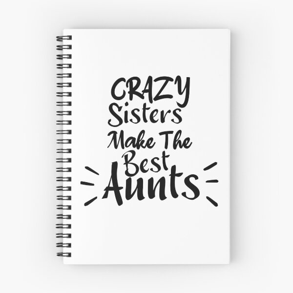 Item preview, crazy sisters make the best aunts, Gift for Sister aunt, crazy sisters, Promoted to Auntie, Pregnancy Announcement designed and sold by adjamine.