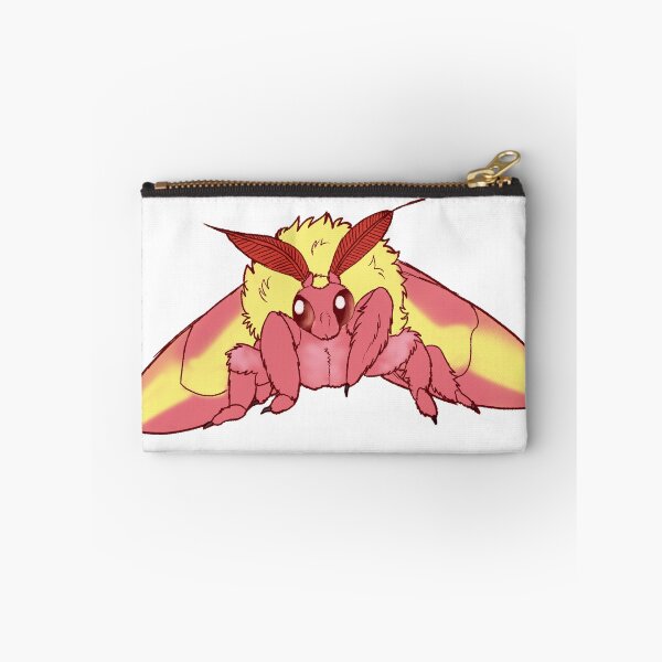 Item preview, rosy maple moth designed and sold by corvidarts.