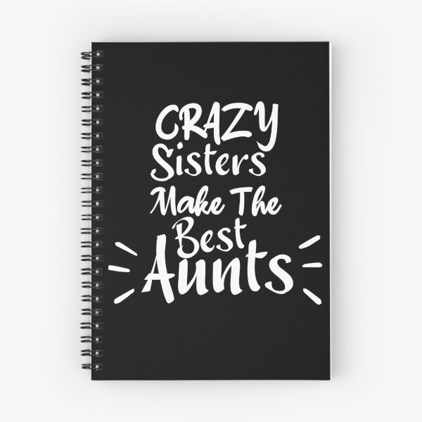 Item preview, crazy sisters make the best aunts, Gift for Sister aunt, crazy sisters, Promoted to Auntie, Pregnancy Announcement designed and sold by adjamine.