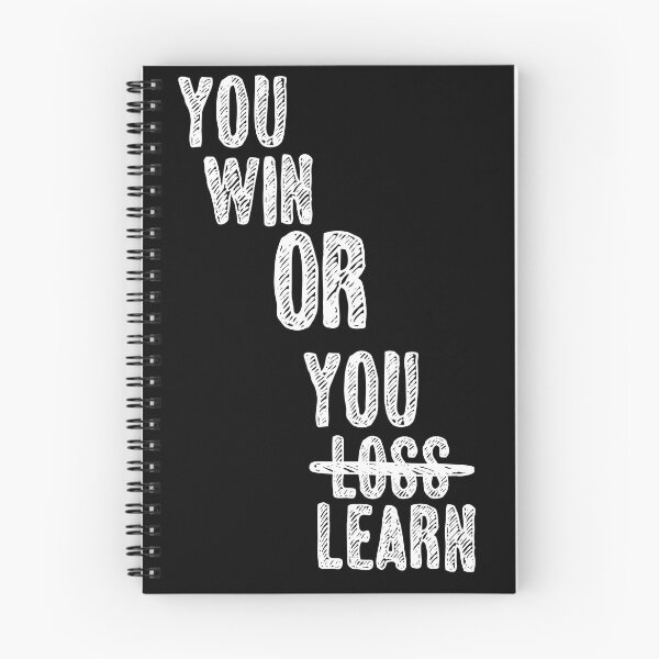 Item preview, You Win Or You Learn  designed and sold by CadDesignerr.