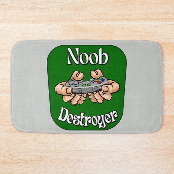 Item preview, Noob destroyer with controller in green. Funny gaming quote.  designed and sold by AEROSPACE-IND.