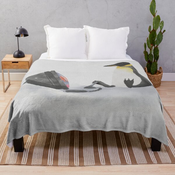 Item preview, Penguin Playing Retro Video Games Watercolour Illustration designed and sold by haximica.