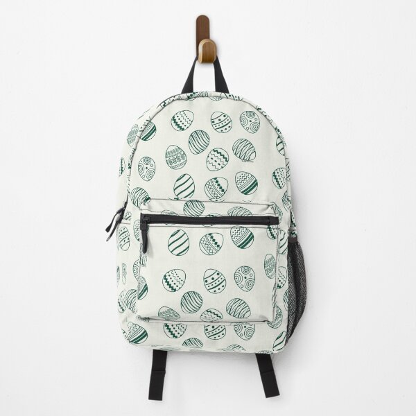 Item preview, Easter Egg Pattern - Dark Green & Ivory designed and sold by DarkGreenSoul.